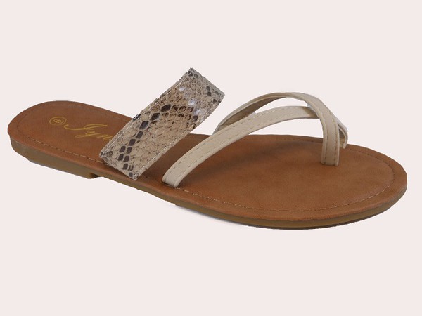 TOE BAND THONG SANDALS